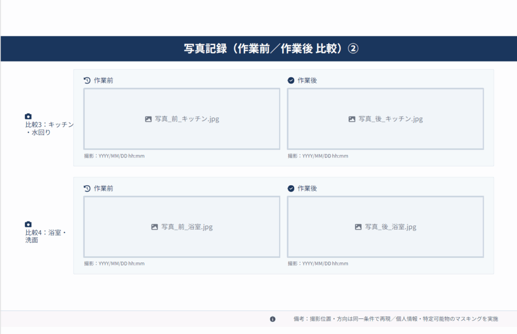 作業完了報告書 7